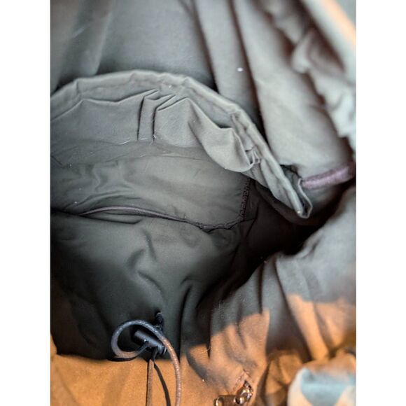 LXY large vegan leather backpack w/charging port - Picture 7 of 7